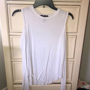 white off the shoulder top